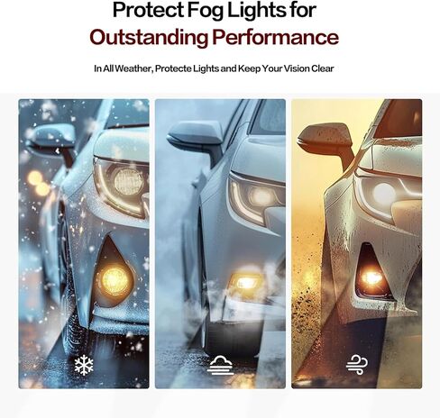 JX RACING Fog Light Cover Trim Compatible with 2021-2024 Mitsubishi Mirage/Mirage G4 Fog Light Bezel Front Fog Lamp Cover Left Driver Textured Black MI1039128 6400J656 MI1038128 6400J655 (Left) in Kuwait