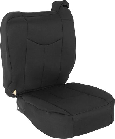 ECOTRIC Black Front Seat Covers Sets Compatible with 1999-2006 Chevy Chevrolet Silverado GMC Sierra 1500 Extended Cab Pickup 4-Door Cloth in Saudi Arabia