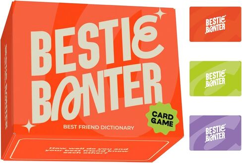 Bestfriend Dictionary Card Game | 140 Cards | Adults, Teens, Couples | Laughter, Connections, New Friends | Game Nights, Parties, Social Gatherings | Fun Conversation Starter in Saudi Arabia