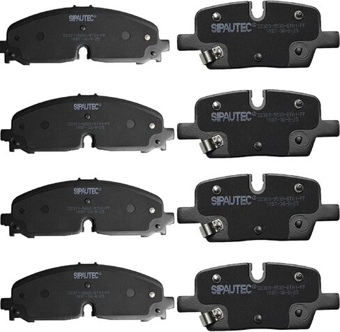 SIPAUTEC-Front and Rear Brake Pad Set 4-Wheel Set Ceramic Disc Brake Pads Replacement For 2021-2025 Buick Enclave,2021-2024 Cadillac XT5/XT6,Chevy Blazer Traverse 2021-2025 GMC Acadia in Kuwait