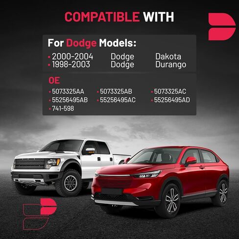 BDFHYK 741-598 Power Window Regulator with Motor Rear Left, Compatible with Dodge Dakota 2000-2004, Compatible with Dodge Durango 1998-2003 in Saudi Arabia