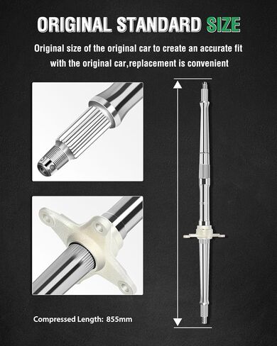 SCITOO Rear Wheel Axle ATV CV axle for Honda Sportrax 400 1999-2008, TRX400X 2009 2012-2014 42310-HN1-000 42310-HN1-A40 in Saudi Arabia