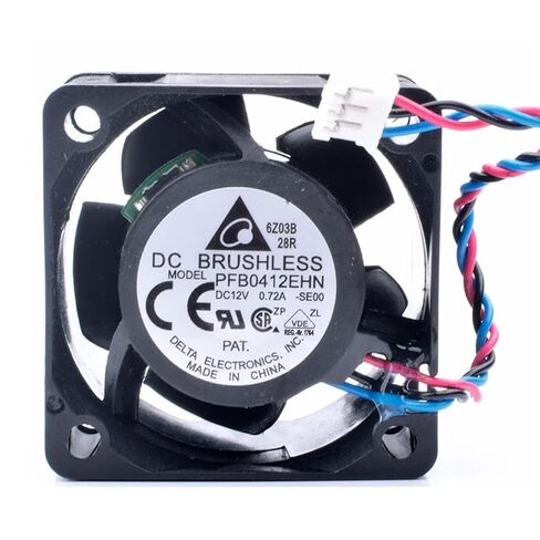 PFB0412EHN-SE00 4 سم 4028 40x40x28 ملم 12 فولت 0.72 أمبير مروحة تبريد الطاقة للخادم in Saudi Arabia