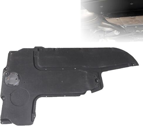 GXARTS Black Engine Splash Shield 51757207147 متوافق مع BMW 528 535i 2011-2016 Engine Splash Shield Center Under Cover BM1228161 in Saudi Arabia