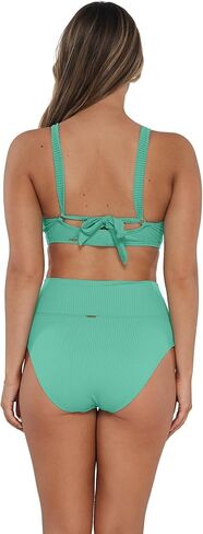 Sunsets Women's Standard Hannah Foldover High Waist Swimsuit Bikini Bottom in Kuwait