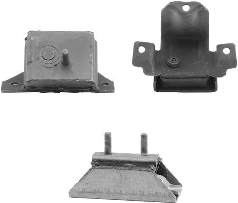 طقم حامل المحرك وناقل الحركة - 3 قطع - متوافق مع 1994 - 1996 Ford F-150 4WD, 2WD 4.9L 6-Cylinder in Kuwait