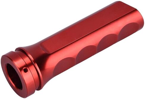 Car Handbrake Cover, Universal Auto Aluminium Alloy HandBrake Cover Handle Protector Hand Brake Sleeve (Red) in Kuwait
