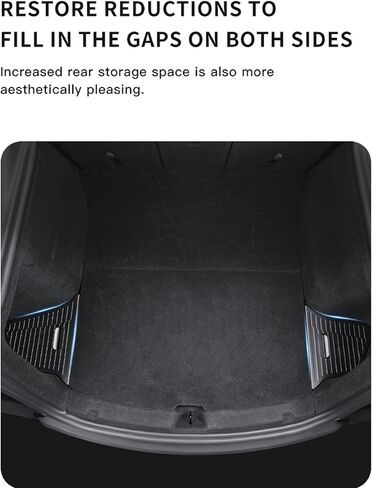 2 قطعة لـ 2025 2026 Tesla Model Y Juniper Trunk Organizer صندوق تخزين صناديق مع غطاء TPE مقاوم للماء صندوق تخزين صندوق تخزين لنموذج Y Juniper الملحقات الداخلية in Saudi Arabia