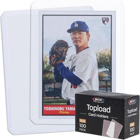 BCW 1-TLCH-100 3X4 Topload Card Holder - Standard in Saudi Arabia
