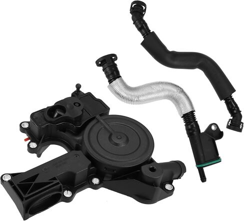 PCV Valve Engine Crankcase Vent Oil Separator Breather Hose Exhaust Pipe Kit 06H103495AH for VW Beetle CC Jetta GTI Passat for Audi A3 A4 A5 Q5 TT Hard Resistant Automotive Parts in Saudi Arabia
