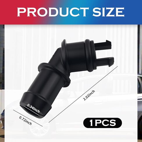 استبدال صمام PCV الإيجابي OEM #12583384، صمام تنفيس علبة المرافق للكوع PCV متوافق مع تشيفي بويك جي إم سي زحل، ملحقات السيارة المناسبة لتهوية علبة المرافق مع غسالة مطاطية in Saudi Arabia