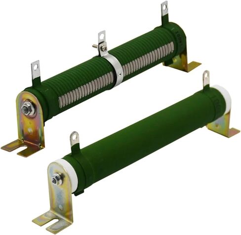 1PC RX20-T High-power Wire-wound Porcelain Tube Load Aging Variable Adjustable Resistance 50W 100W 150W 200W 500W 1000W 2KW 3KW(5R,150W) in Saudi Arabia