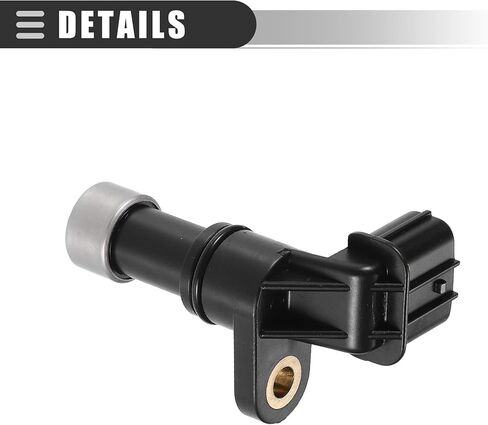 Motoforti Speed Sensor, Automatic Transmission Input Vehicle Long Speed Sensor, for Honda Accord 2005-2007, Plastic, No.28810-PPW-013, Black in Saudi Arabia