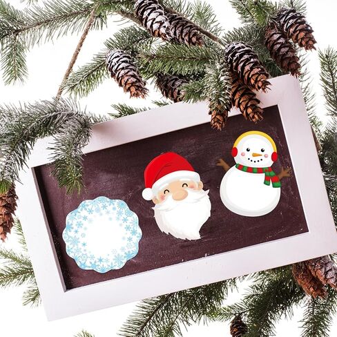 Fancy Land 24 Pads Christmas Sticky Notes Cute Xmas Sticky Notes for Teachers Classrooms 720 Sheets Memo Pads Page Markers Flags Gifts Home Office School Supplies in Saudi Arabia