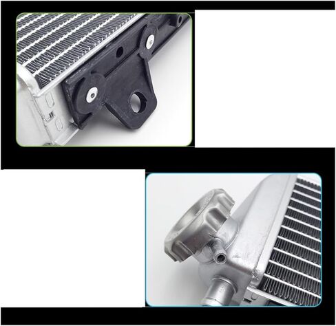أداء الدراجة النارية مشعاع ألومنيوم خزان مياه متوافق مع SX XCW SXF EXCF XCF 125 150 250 300 350 حفرة الدراجة الترابية (يسار) in Saudi Arabia