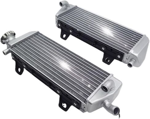 أداء الدراجة النارية مشعاع ألومنيوم خزان مياه متوافق مع SX XCW SXF EXCF XCF 125 150 250 300 350 حفرة الدراجة الترابية (يسار) in Saudi Arabia