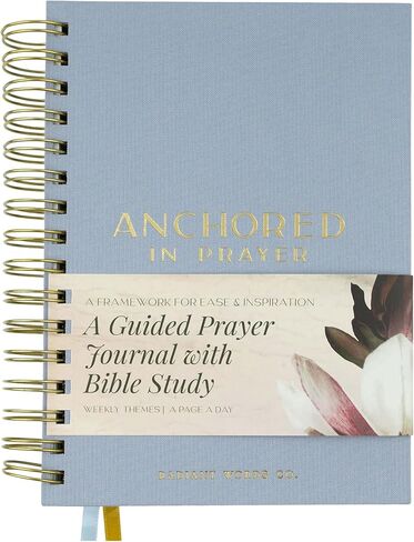Prayer Journal with Bible Study - 20 Weeks Guided Daily Christian Journal for Woman to Strengthen Faith and Practice Gratitude - Christian Christmas Gift - Religious Gift for Spritual Growth in Saudi Arabia