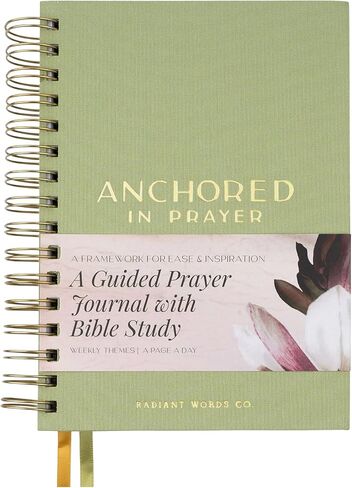 Prayer Journal with Bible Study - 20 Weeks Guided Daily Christian Journal for Woman to Strengthen Faith and Practice Gratitude - Christian Christmas Gift - Religious Gift for Spritual Growth in Saudi Arabia