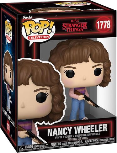 فانكو بوب! التلفاز: Stranger Things - Nancy Wheeler - شخصية من الفينيل قابلة للتجميع - فكرة هدية - بضائع رسمية - ألعاب للأطفال والكبار - عشاق التلفزيون - شخصية نموذجية لهواة الجمع والعرض in Saudi Arabia