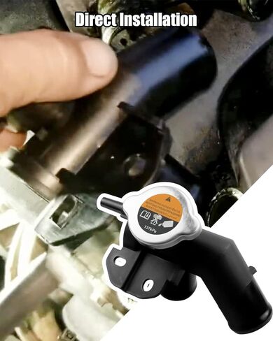 21517-JP00A Radiator Coolant Filler Neck Fit for Nissan Quest Murano 2009-2017 Water Outlet Flange Radiator Cap Assembly Replace 21430-8991A in Saudi Arabia