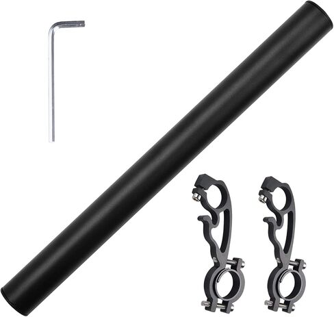 Yizhet Bike Handlebar Extender, Bicycle Handlebar Extension Lightweight Durable Double Bike Handlebar Bracket for Holding Bicycle Speedometer, GPS, Phone Mount Holder in Kuwait