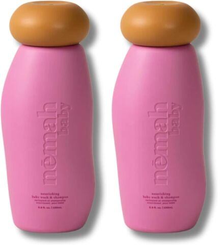 Soothing 2-in-1 Baby Shampoo & Baby Wash, Cleansing & Nourishing Baby Bath Essential with Activera Aloe Vera, Actismart Chamomile & Jojoba Oil, Vegan, Gluten-Free Alternative to Baby Soap Bar in Kuwait