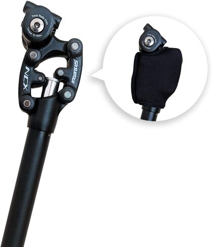 SR Suntour SP12 NCX Suspension Seatpost with Cover (30.9mm x 350mm), Size 30.9 " in Saudi Arabia