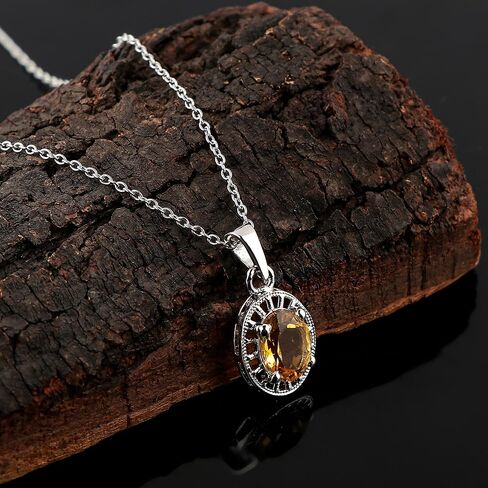 Real Black Opal Rough Crystals Pendant Necklace Gemstone Natural Raw Crystals Fire Play Healing Crystals, Birthday Gift for her, 925 Sterling Silver Jewelry 18 inch, A+ Grade in Kuwait