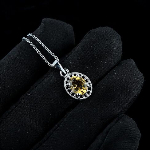 Real Black Opal Rough Crystals Pendant Necklace Gemstone Natural Raw Crystals Fire Play Healing Crystals, Birthday Gift for her, 925 Sterling Silver Jewelry 18 inch, A+ Grade in Kuwait