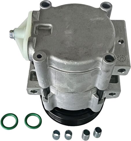 ضاغط مكيف الهواء مع استبدال القابض لـ F-150 F-250 1997-2000 لـ F-250 F-350 F-450 F-550 Super Duty 1999-2007 لـ F-53 2000-2001 للرحلة 2003-2005 CO 35112C in Saudi Arabia