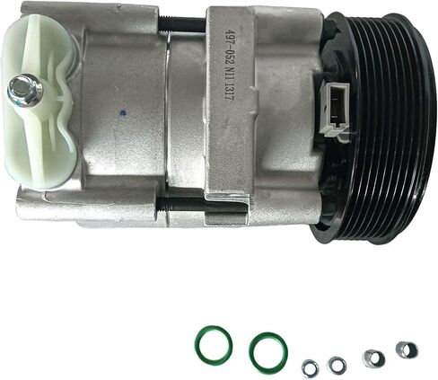 ضاغط مكيف الهواء مع استبدال القابض لـ F-150 F-250 1997-2000 لـ F-250 F-350 F-450 F-550 Super Duty 1999-2007 لـ F-53 2000-2001 للرحلة 2003-2005 CO 35112C in Saudi Arabia