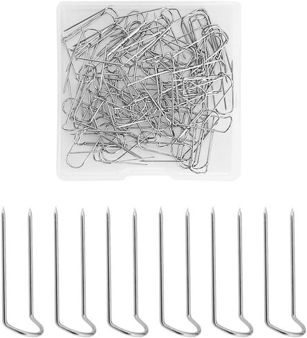 100 Pieces Sewing U Pins, U Pin Needle, U-Pins for Jewelry Display Craft DIY Multipurpose Straight Pin for Craft, DIY Sewing Project (Gold) in Saudi Arabia