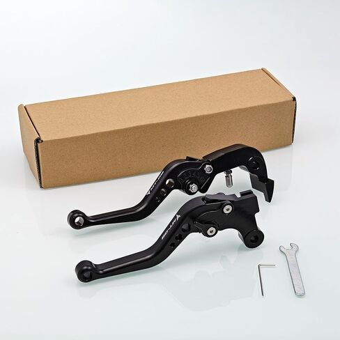 Adjustable CNC Short Brake Levers for MT09 2024-2026 | MT-09 SP 2024-2026,Easy Install,Matte anodizing (Black) in Saudi Arabia