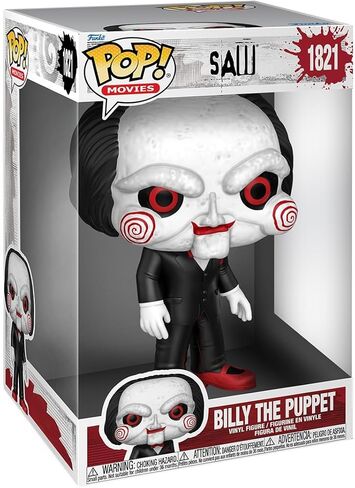 Funko Pop! Jumbo: Saw - Billy The Puppet - Collectable Vinyl Figure - Gift Idea - Official Merchandise - Toys for Kids & Adults - Movies Fans - Model Figure for Collectors and Display in Saudi Arabia