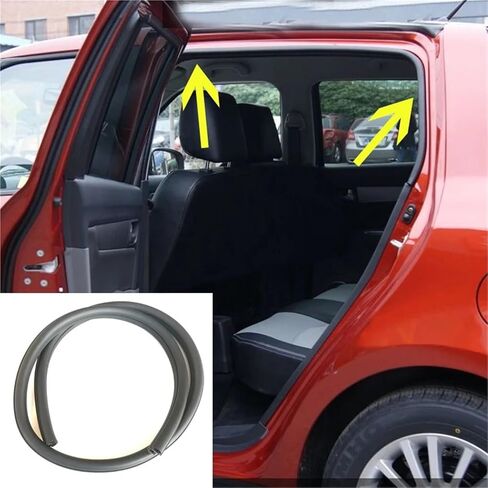 Car Door Frame Sealing Strip Weatherstrip Soundproof(Rear Left) in Saudi Arabia