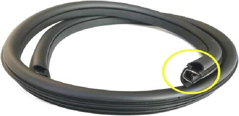 Car Door Frame Sealing Strip Weatherstrip Soundproof(Rear Left) in Saudi Arabia