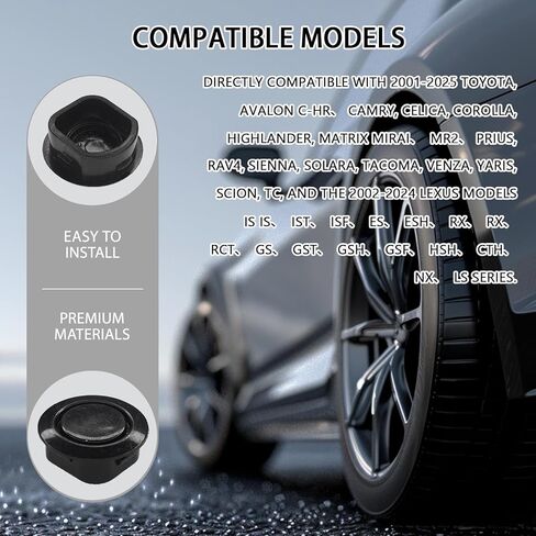 Wheel Locks Lug Nuts Set M12 x 1.5 Anti Theft Lug Nuts with Wheel Lock Key, 00276-00900 Wheel Locking Lug Nut Key Removal Tool Compatible with Toyota Camry RAV4 Sienna Tacoma Lexus Tires in Saudi Arabia