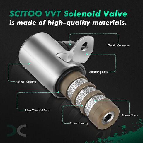 SCITOO 917-197 Engine Variable Valve Timing (VVT) Solenoid 2011-2018 for Ford Edge 3.5L,2015-2017 for Ford Expedition 3.5L in Saudi Arabia