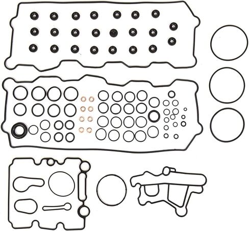 MA-9761241642 Head Gasket Bolts Set w/ 20mm Dowels Compatible With/For 03-10 Ford 6.0 E350 F250 DIESEL TURBO in Saudi Arabia