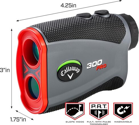 Callaway 300 Pro Slope Laser Golf Rangefinder - golf laser rangefinder featuring slope with an external on/off indicator in Saudi Arabia