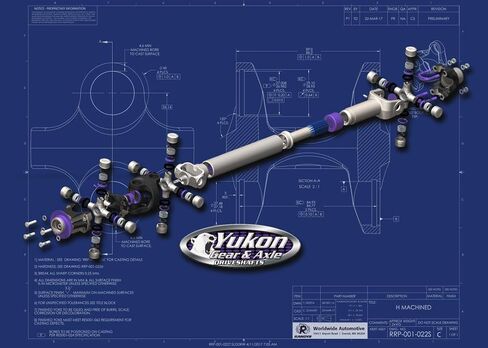 Yukon Gear & Axle 1310 Flange Conversion Yoke for Toyota Landcruiser in Saudi Arabia