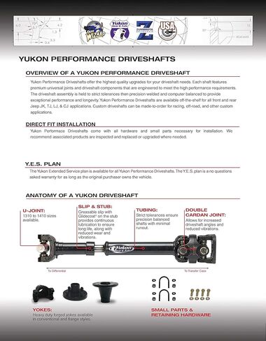 Yukon Gear & Axle 1310 Flange Conversion Yoke for Toyota Landcruiser in Saudi Arabia
