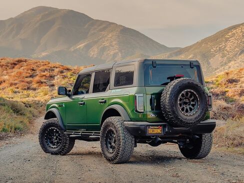 عجلة RockTrix RT111 مقاس 17 بوصة متوافقة مع عجلات Ford 2021+ Bronco 17x9 6x5.5 (+إزاحة 12 مم) 6x139.7 PCD، تجويف 93.1 مم، عجلات معدنية، متوافقة أيضًا مع إطارات Ranger 2019+ in Saudi Arabia