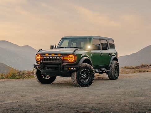 عجلة RockTrix RT111 مقاس 17 بوصة متوافقة مع عجلات Ford 2021+ Bronco 17x9 6x5.5 (+إزاحة 12 مم) 6x139.7 PCD، تجويف 93.1 مم، عجلات معدنية، متوافقة أيضًا مع إطارات Ranger 2019+ in Saudi Arabia