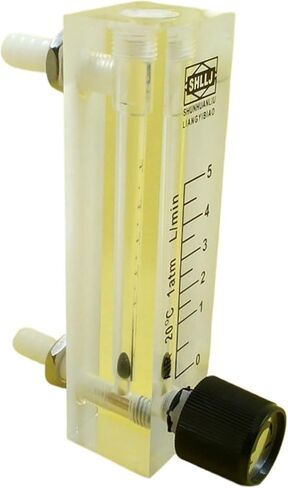 LZQ-6 0-5LPM Air Flow Meter (LZQ Gas Flow Meter) with Control Valve(1-10LPM) in Saudi Arabia