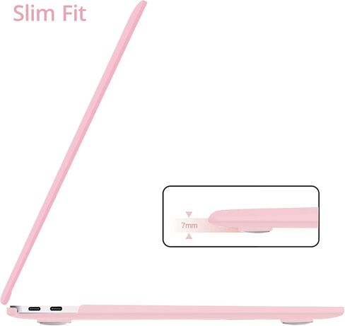 Anban متوافق مع حافظة MacBook Pro 13 بوصة 2025 2024 2023 M2، 2022-2016 M1 A2338 A2251 A2289 A2159 A1989 A1708 A1706، حافظة كمبيوتر محمول بلاستيكية صلبة + غطاء لوحة مفاتيح + واقي شاشة، أرجواني in Kuwait