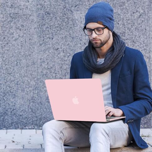 Anban متوافق مع حافظة MacBook Pro 13 بوصة 2025 2024 2023 M2، 2022-2016 M1 A2338 A2251 A2289 A2159 A1989 A1708 A1706، حافظة كمبيوتر محمول بلاستيكية صلبة + غطاء لوحة مفاتيح + واقي شاشة، أرجواني in Kuwait