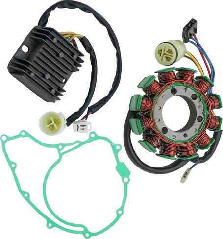 Caltric Stator & Regulator & Gasket Compatible With Honda Trx300 Trx-300 Fourtrax 300 1988-1990 1992 in Saudi Arabia