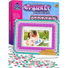 PURPLE LADYBUG Decorate Your Own Kids Picture Frame Craft Kit - Gift for 6 Year Old Girl, Gift for 7 Year Old Girl - Fun DIY Craft Kits for Girls Ages 6-8 Years Old, Arts & Crafts for Kids & Tweens in Kuwait