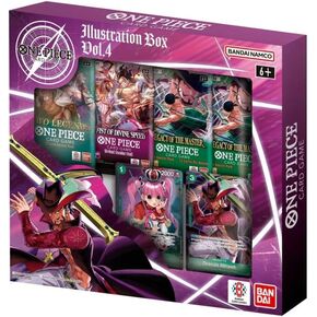 One Piece Card Game Illustration Box Vol.4 in English Top Loader in Saudi Arabia